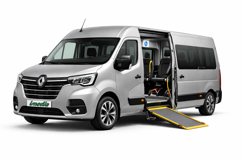 TPMR - 1 à 4 fauteuils + 4 sièges = 8 places